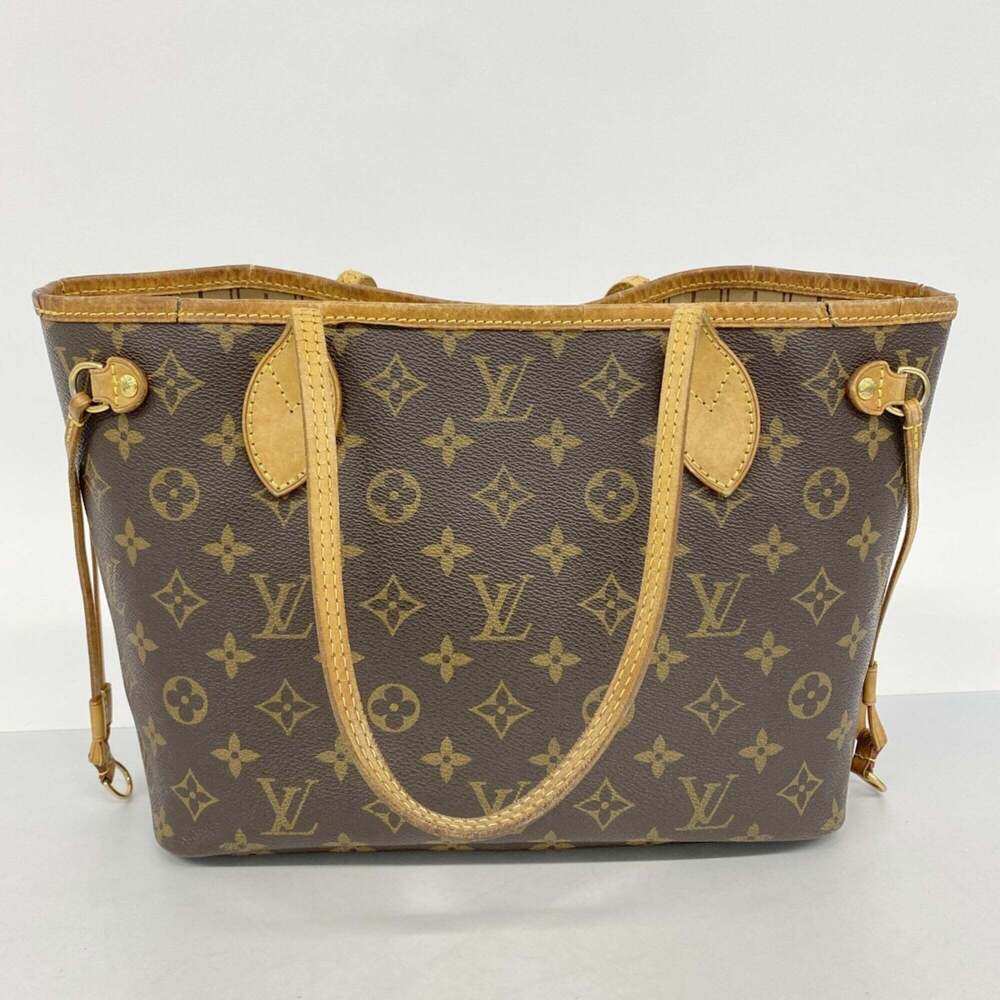 LOUIS VUITTON Brown Monogram Neverfull PM Tote Bag - Picture 12 of 12